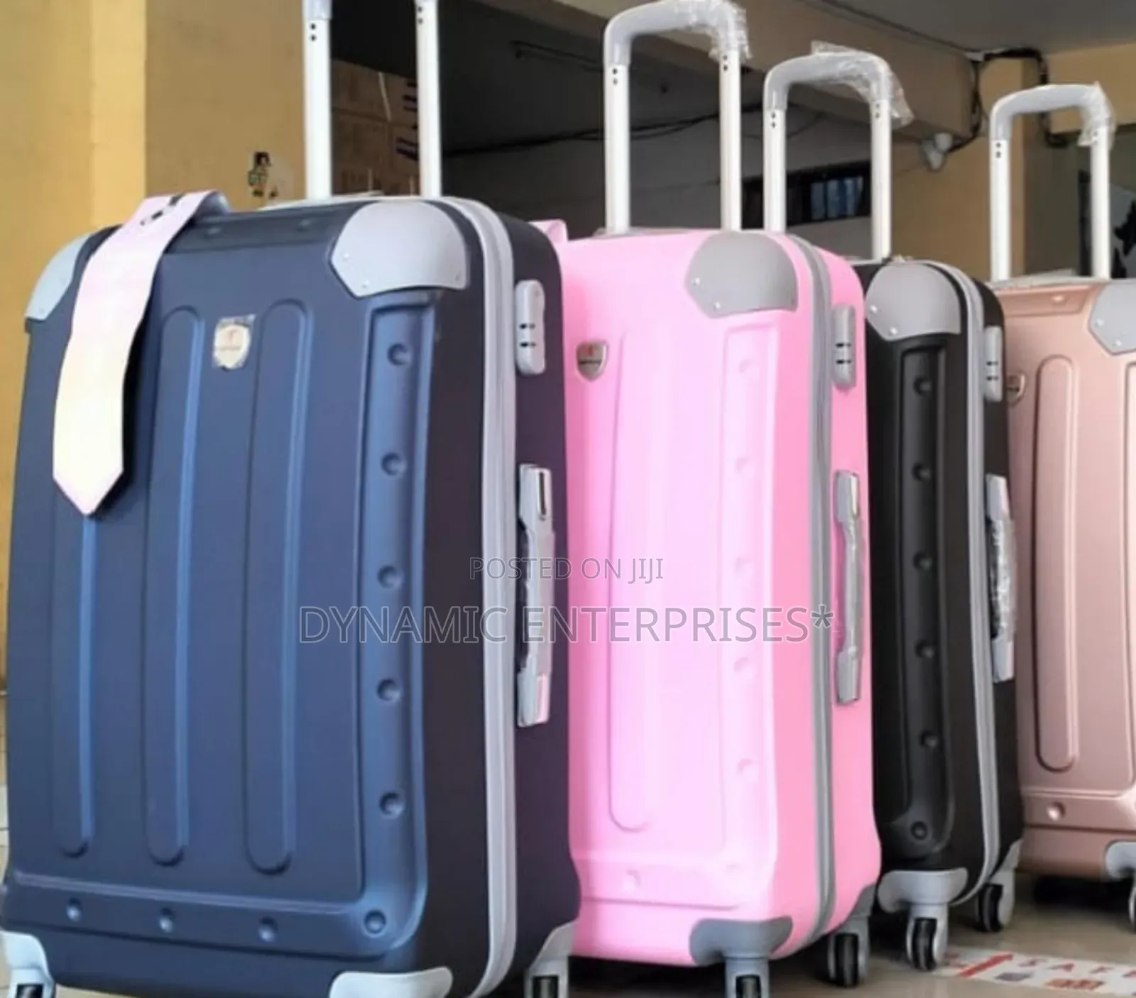 3 in 1 Fibre Laxurious Suitcase Briefcase Travel Bag Sz 4