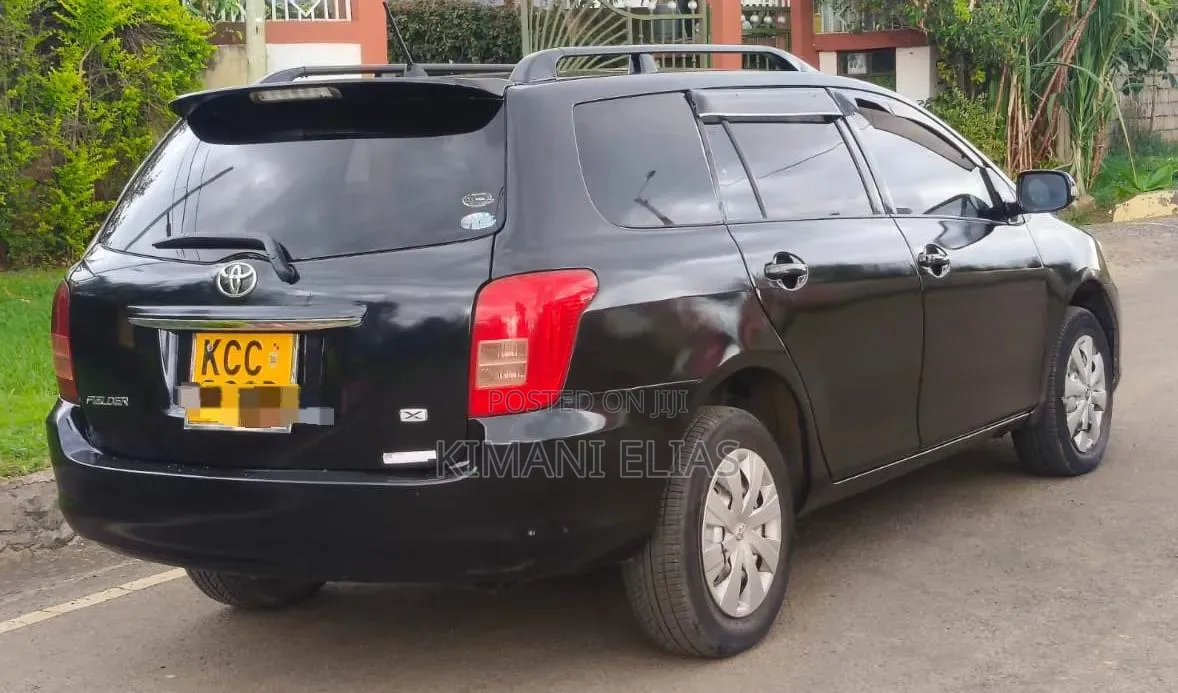 Toyota Corolla Fielder 2008 Black