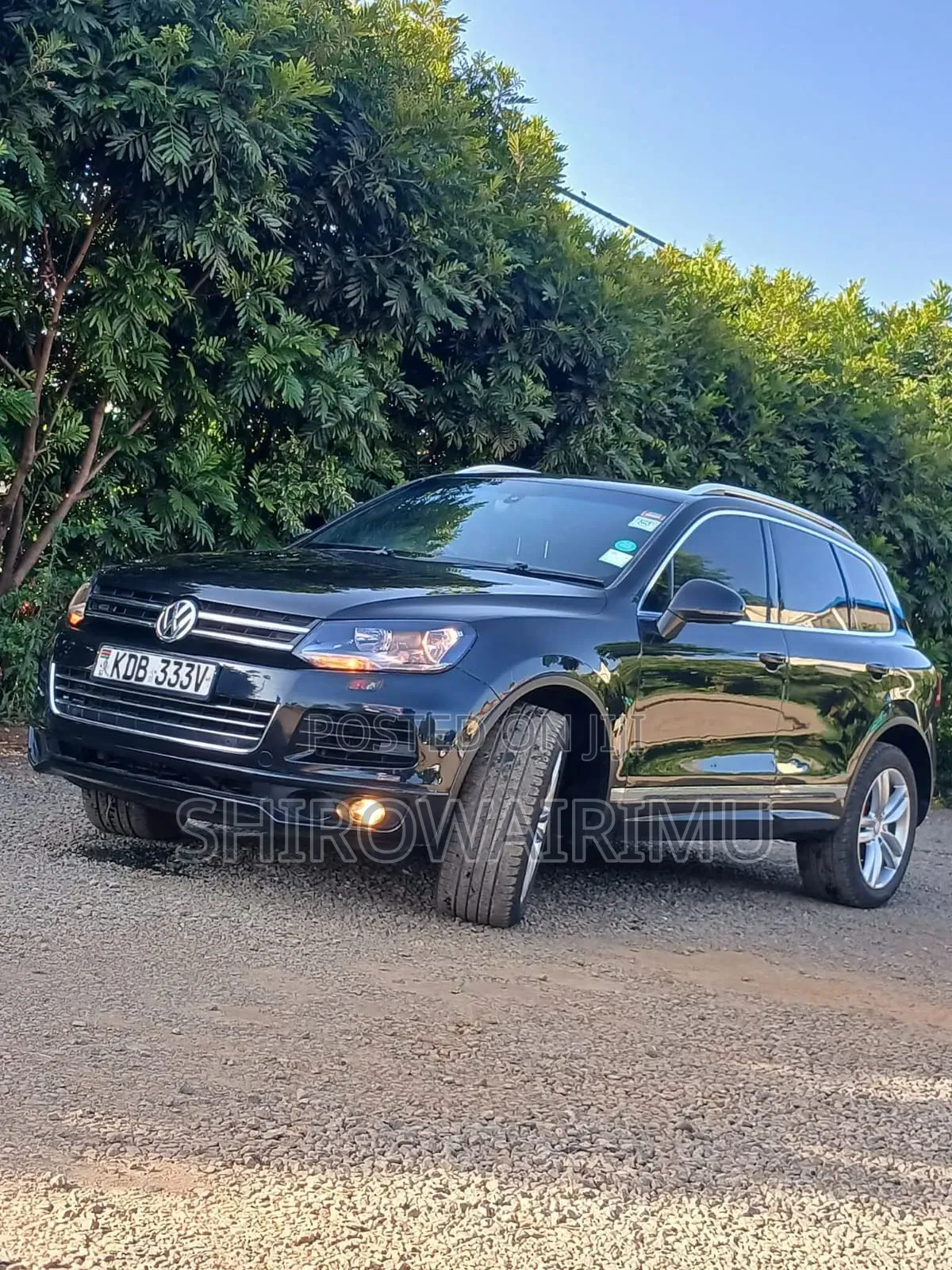 Volkswagen Touareg 2013 Matt Black