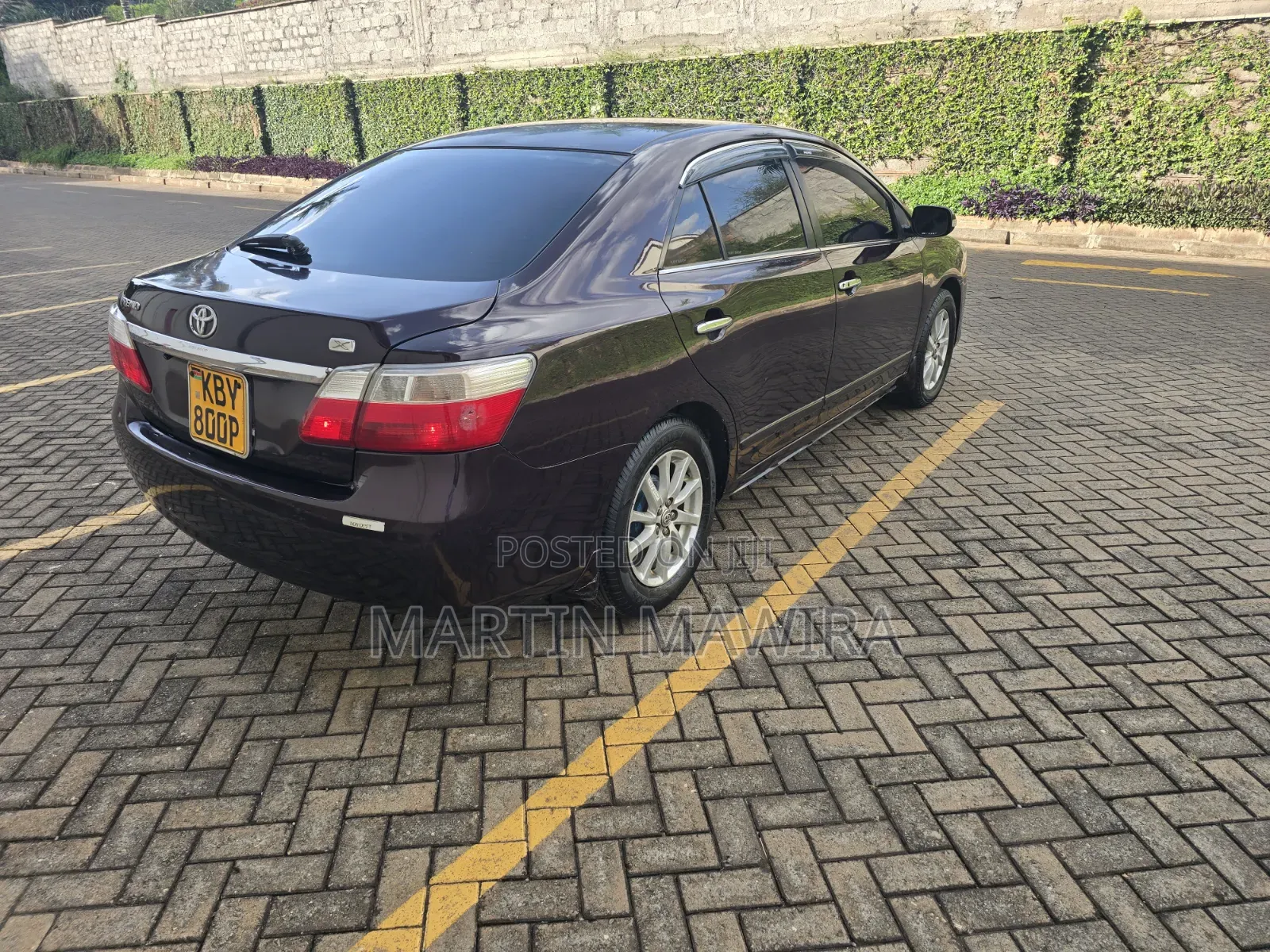 Toyota Premio 2008 Maroon