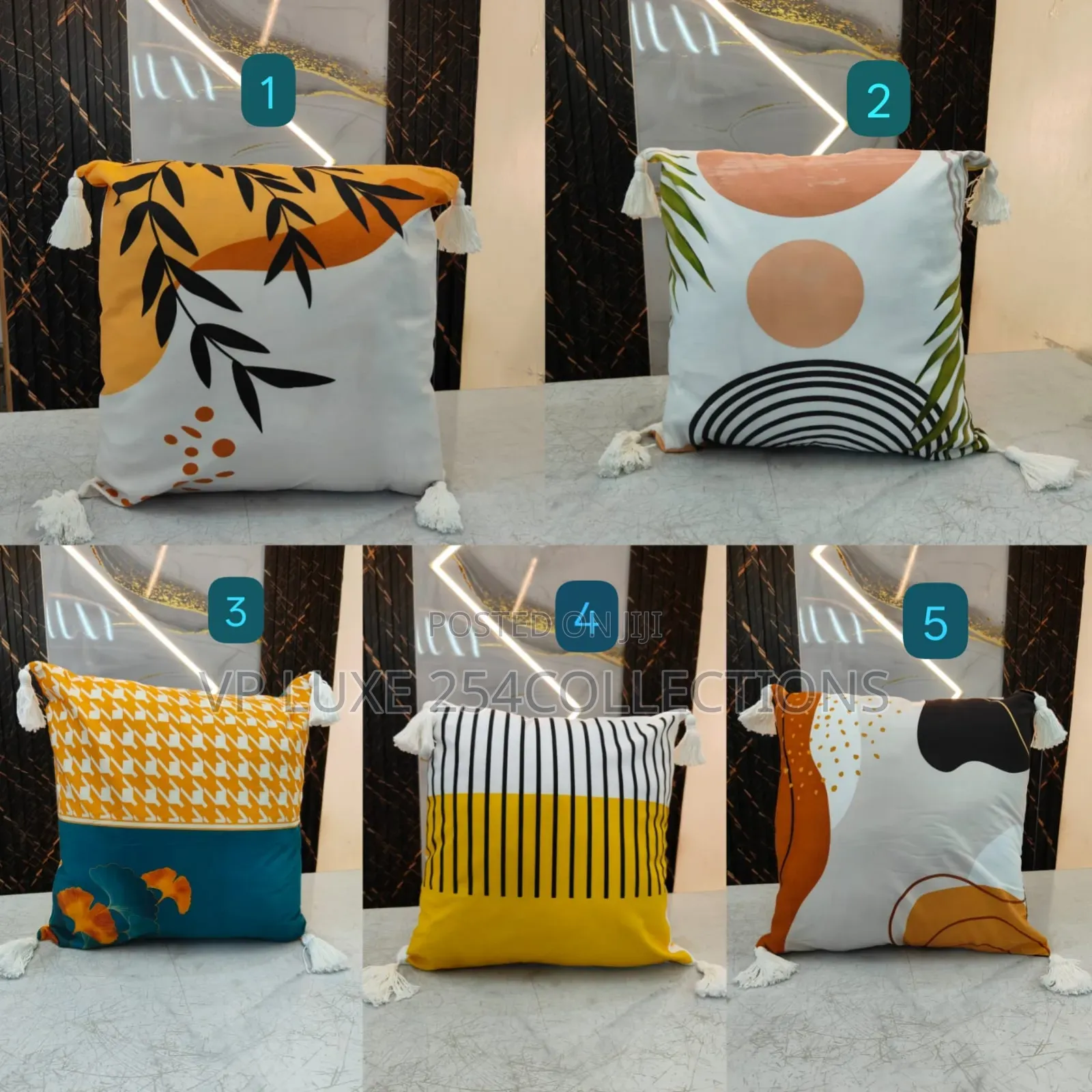 Boho Abstract Throw Pillows