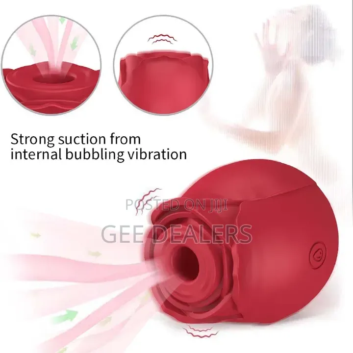 Sucking Sex Toy,Rose Multi-Speed Sex Vibrator Toy
