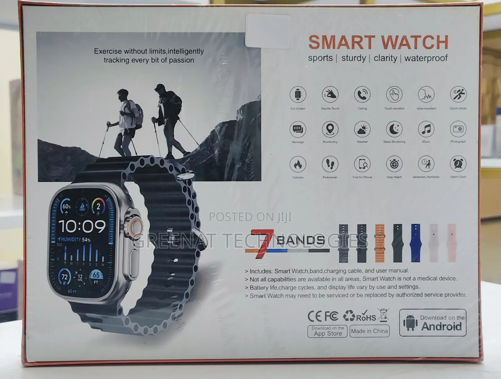 Ultra 3 Smart Watch 7in1 Gus-01