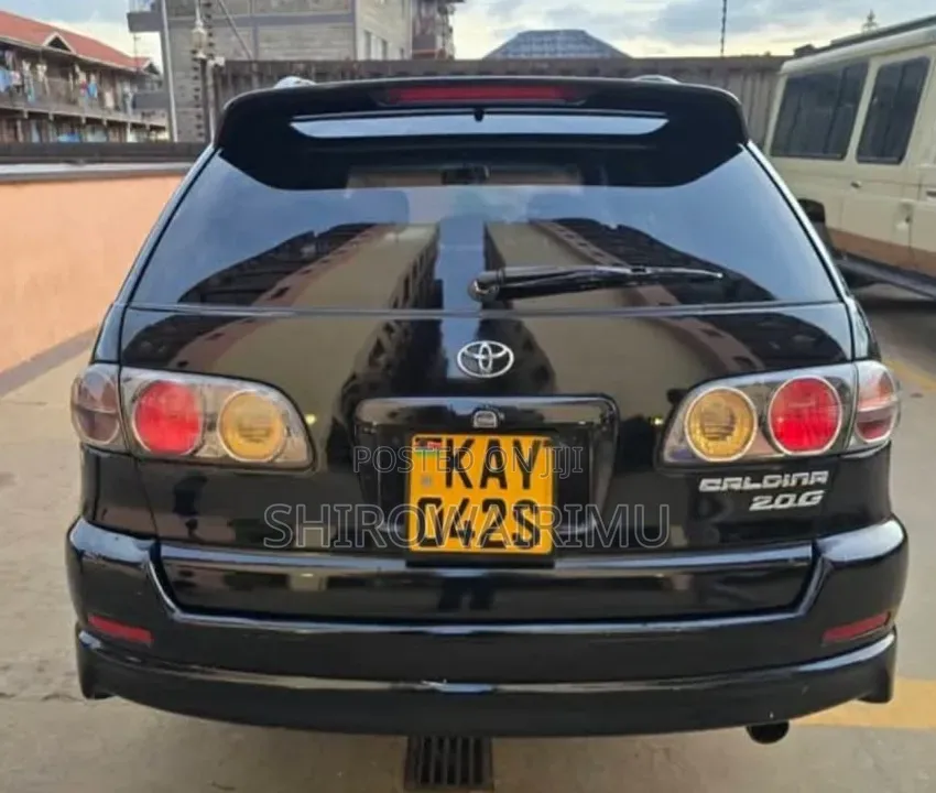 Toyota Caldina 2000 Matt Black