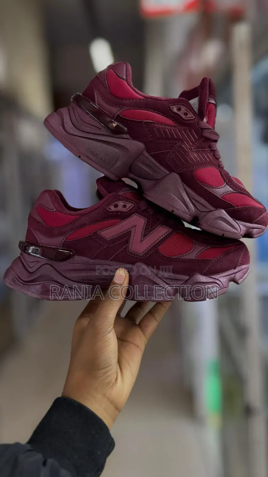 New Balance 9060 Burgundy/Maroon