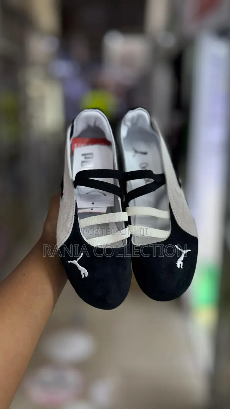 Good Quality Puma Ballet Black White