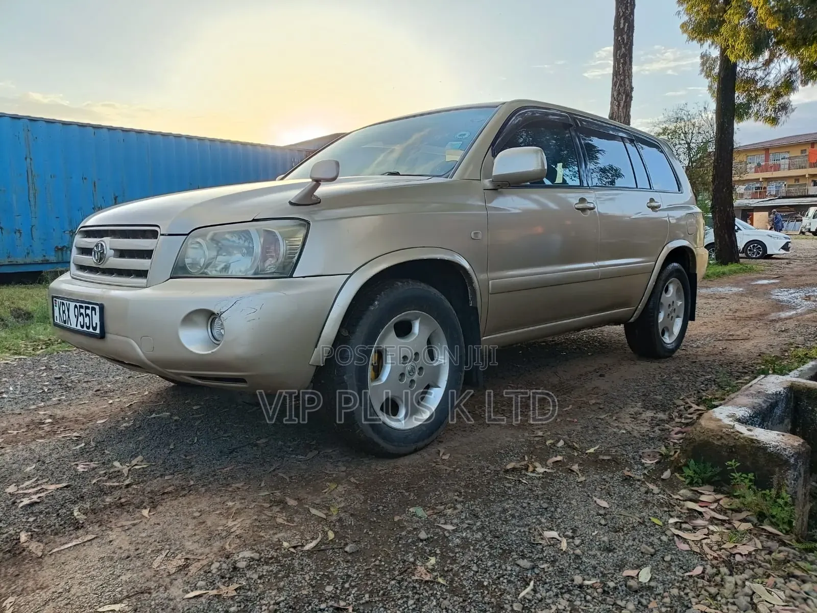 Toyota Kluger 2007 Gold