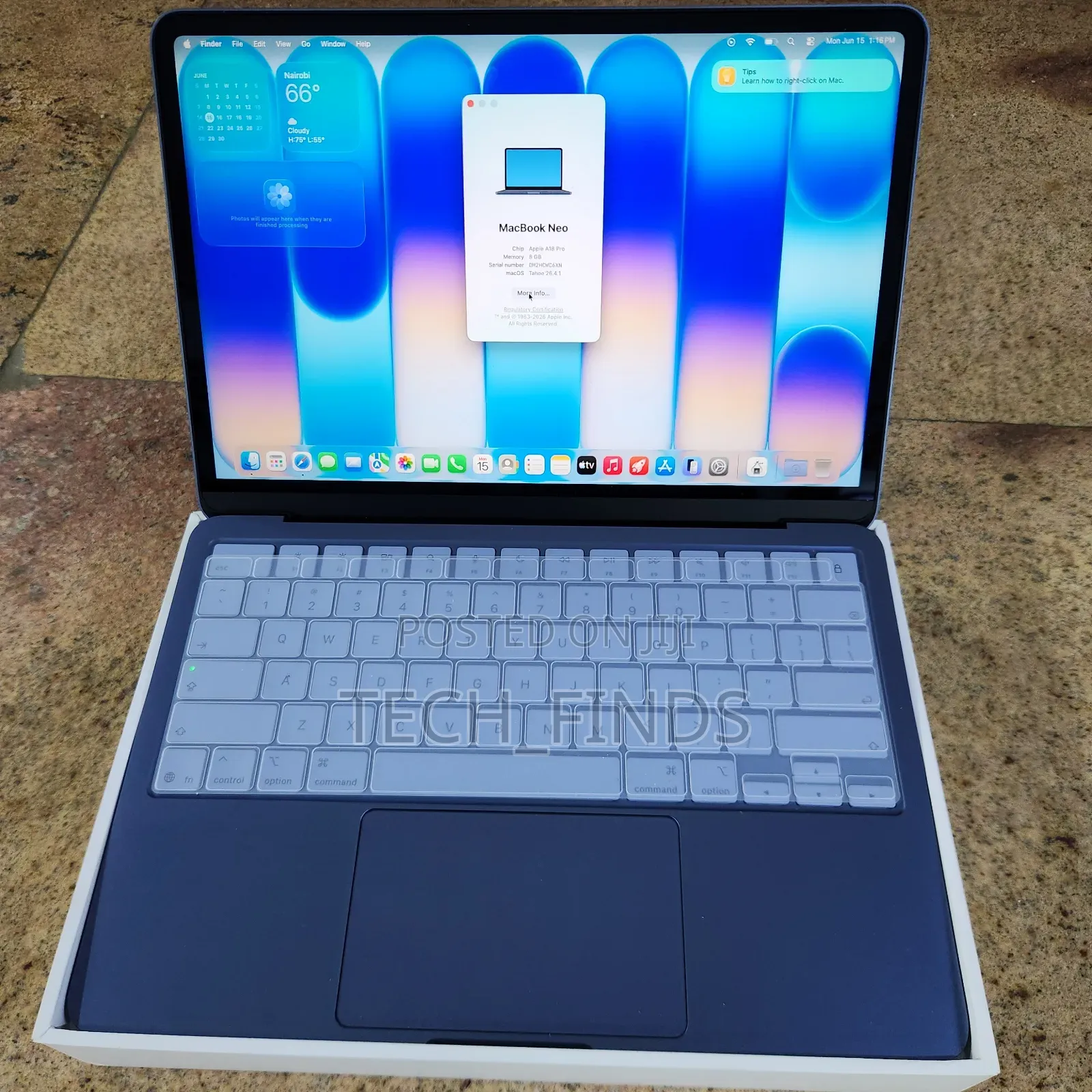 Laptop Apple MacBook Neo 2026 8GB SSD 256GB