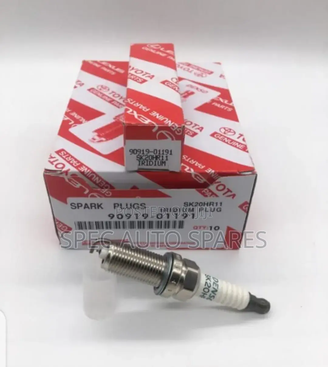 Iridium Spark Plug for Toyota Prado Land Cruiser Belta Vitz Passo