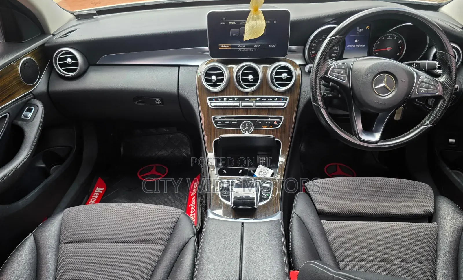 Mercedes-Benz C200 2015 White