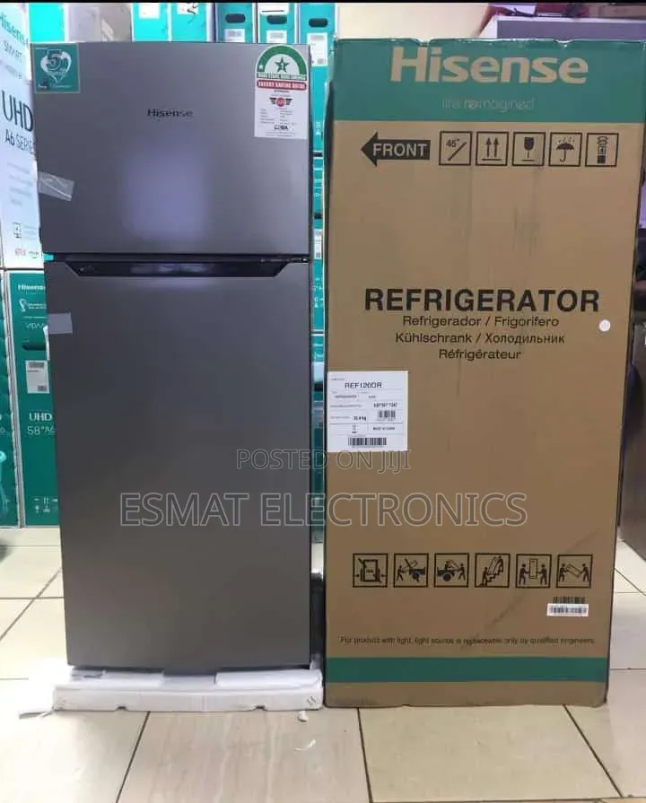 Hisense 120l Double Door Fridge Ref120dr