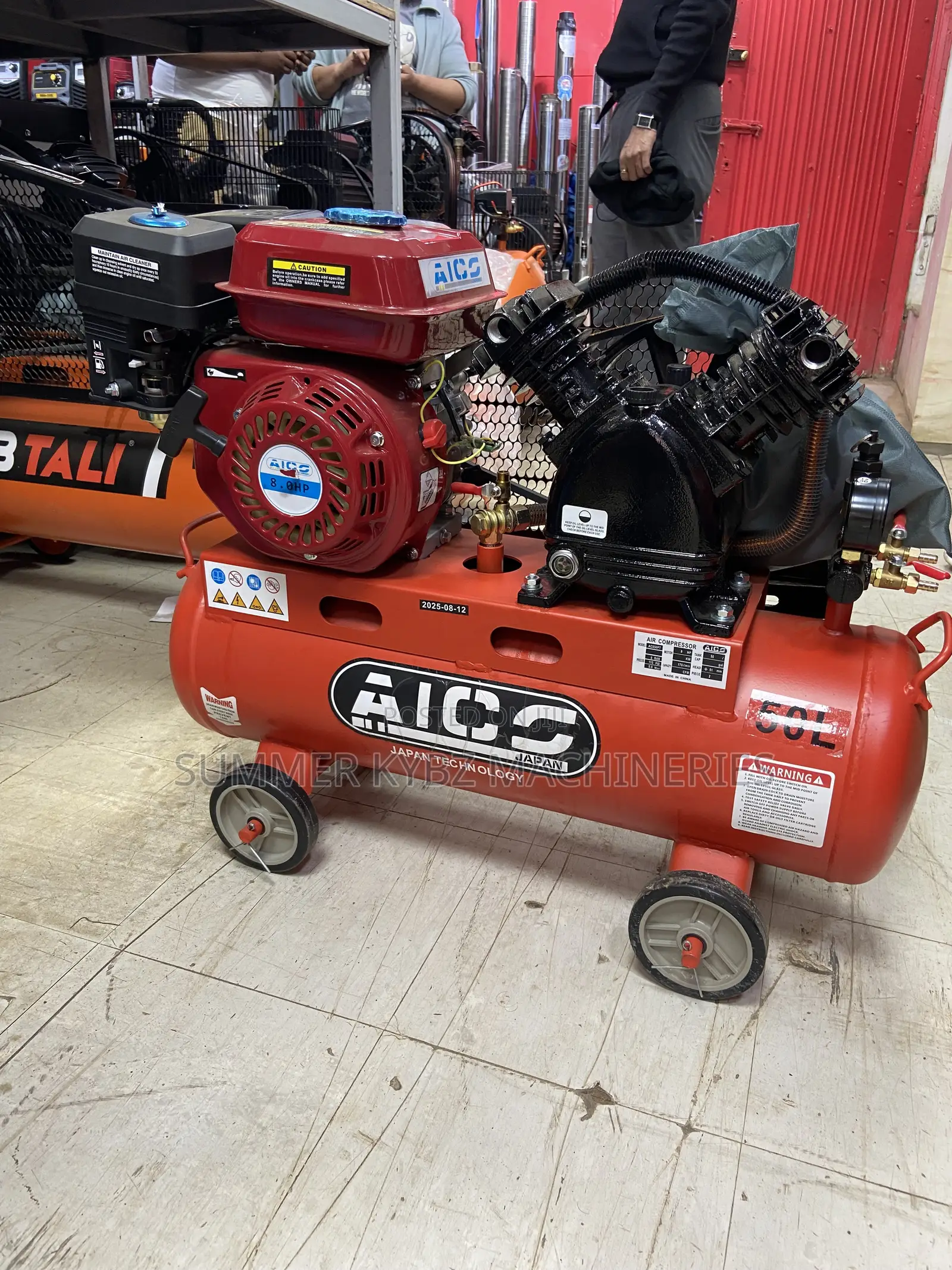 Aico Ac850pt Air Compressor 50l