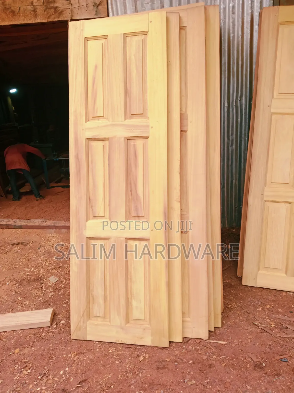 Mvule Hardwood Door