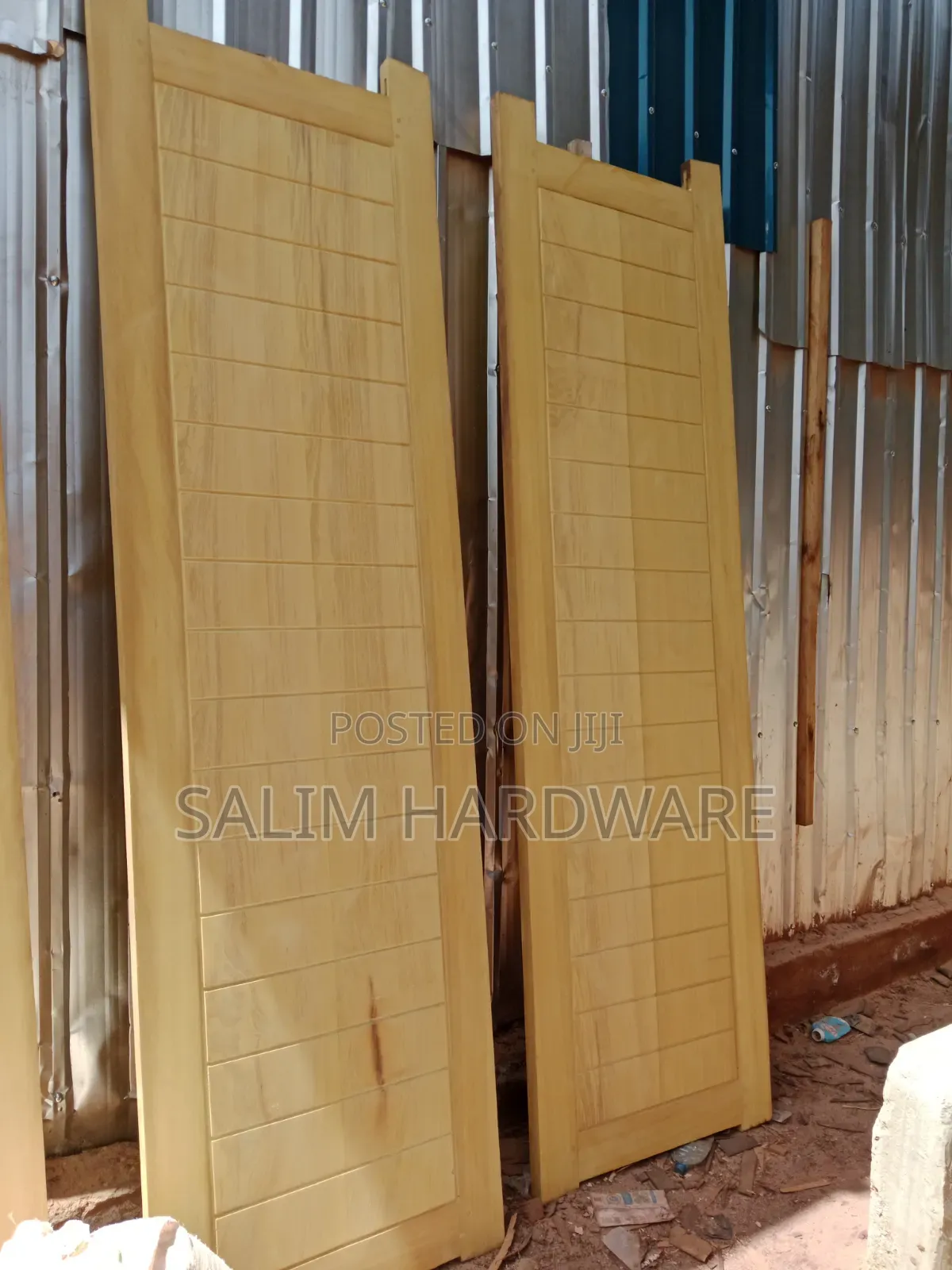 Mvule Hardwood Door