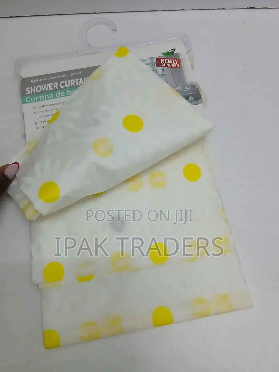 * Waterproof Fabric Printed Shower Curtains Size;*180 by 180cm