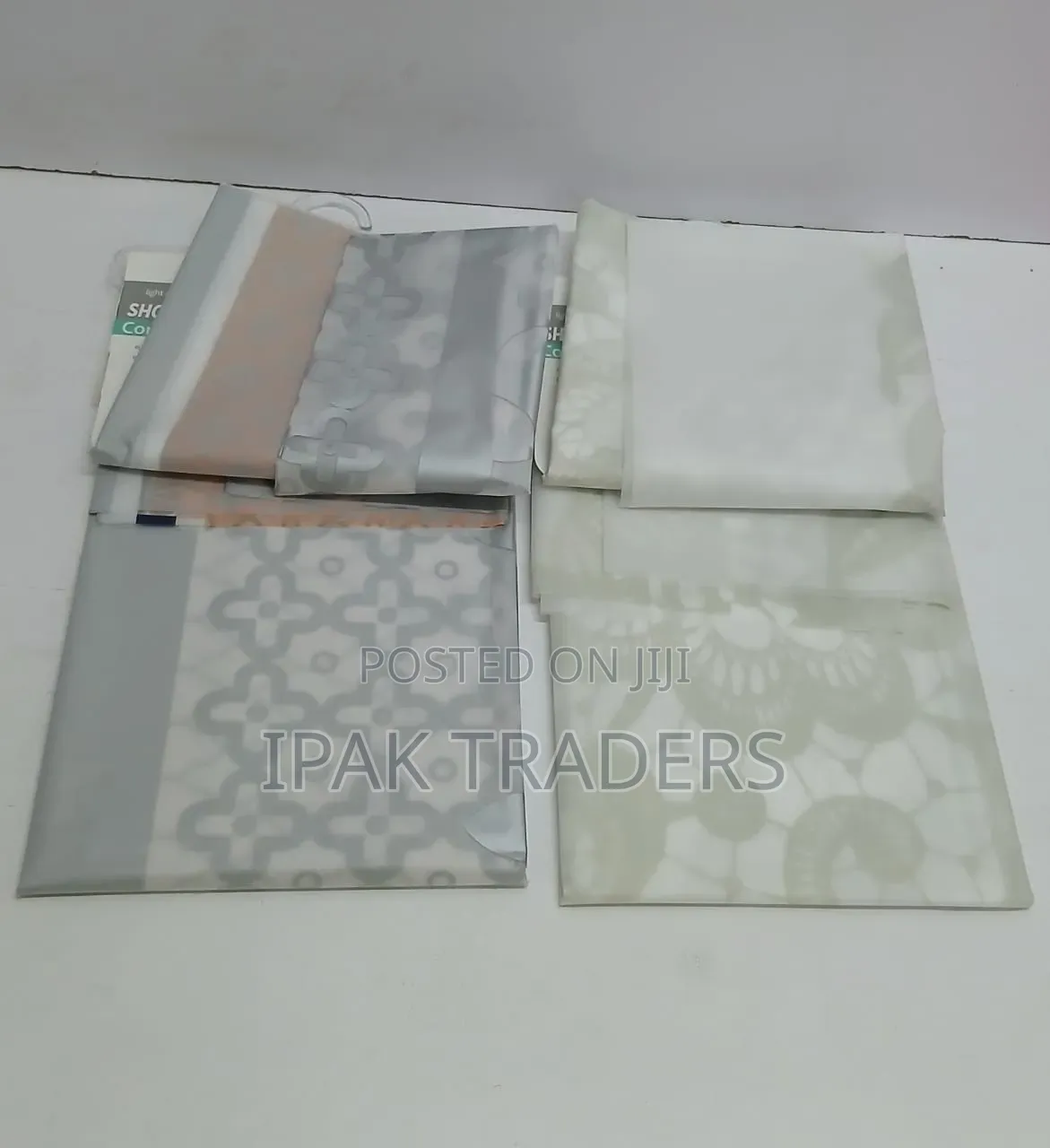 * Waterproof Fabric Printed Shower Curtains Size;*180 by 180cm