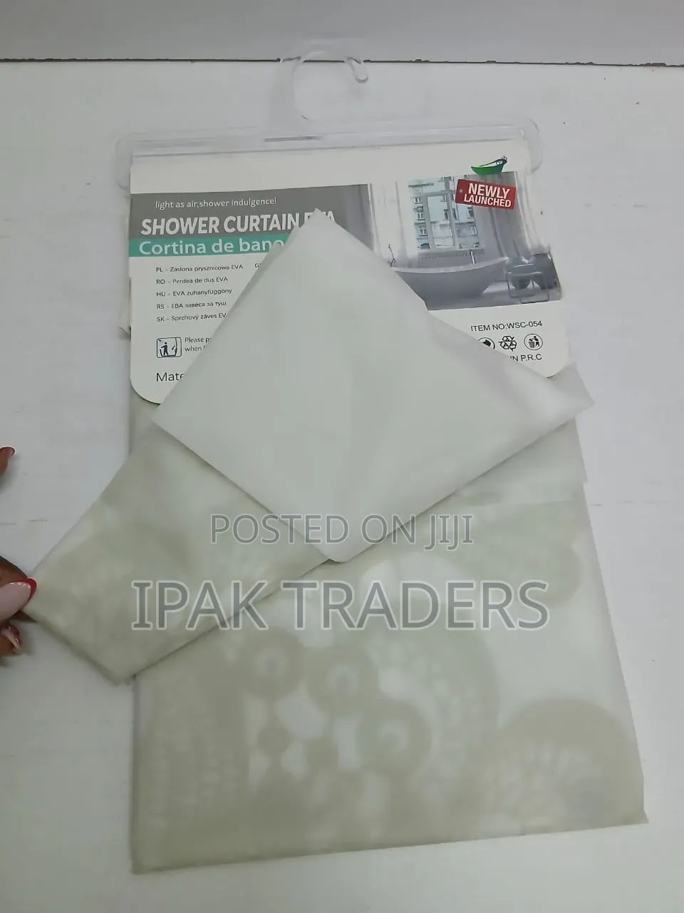 * Waterproof Fabric Printed Shower Curtains Size;*180 by 180cm