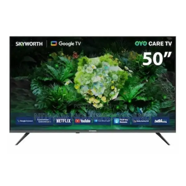Skyworth 50g6500h 50′′ Uhd Smart Led TV – Google TV