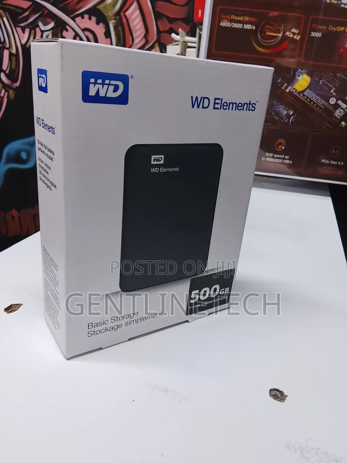 500gb Wd External HDD – KSH 3,500 Only