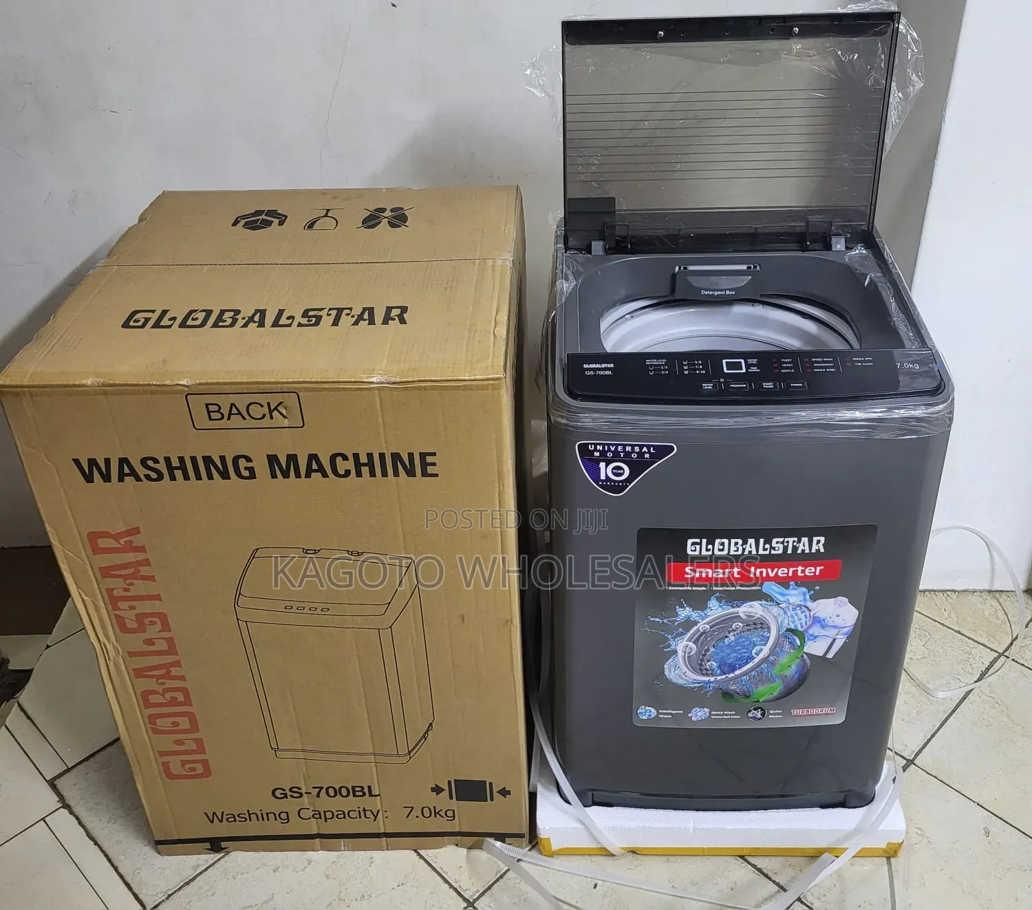 7kgs Globalstar Gs-700bt 
Fully Automatic Washing Machine