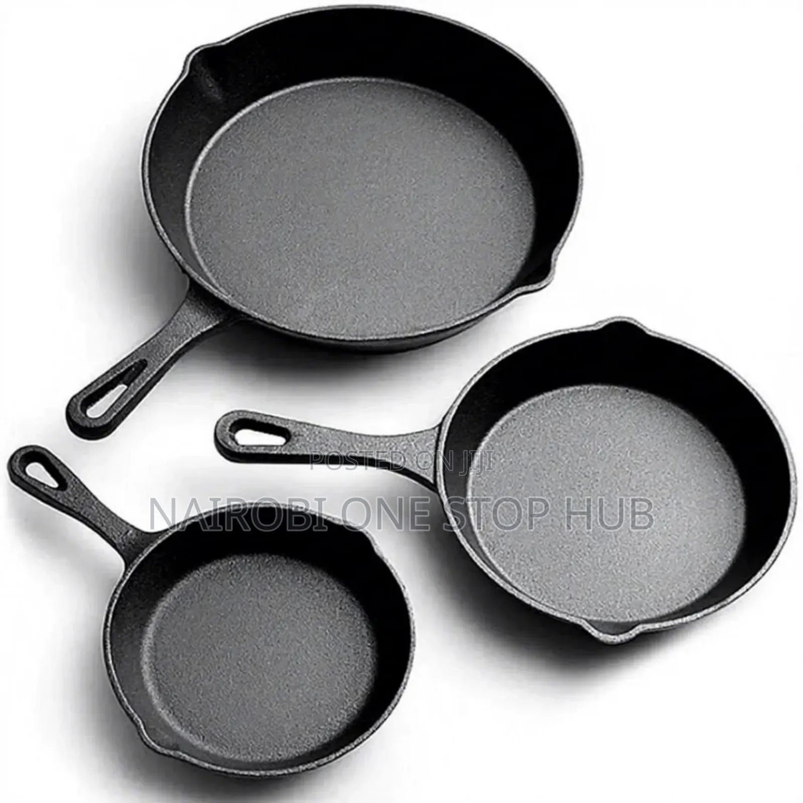 Cast Iron Skillet Pan Set
