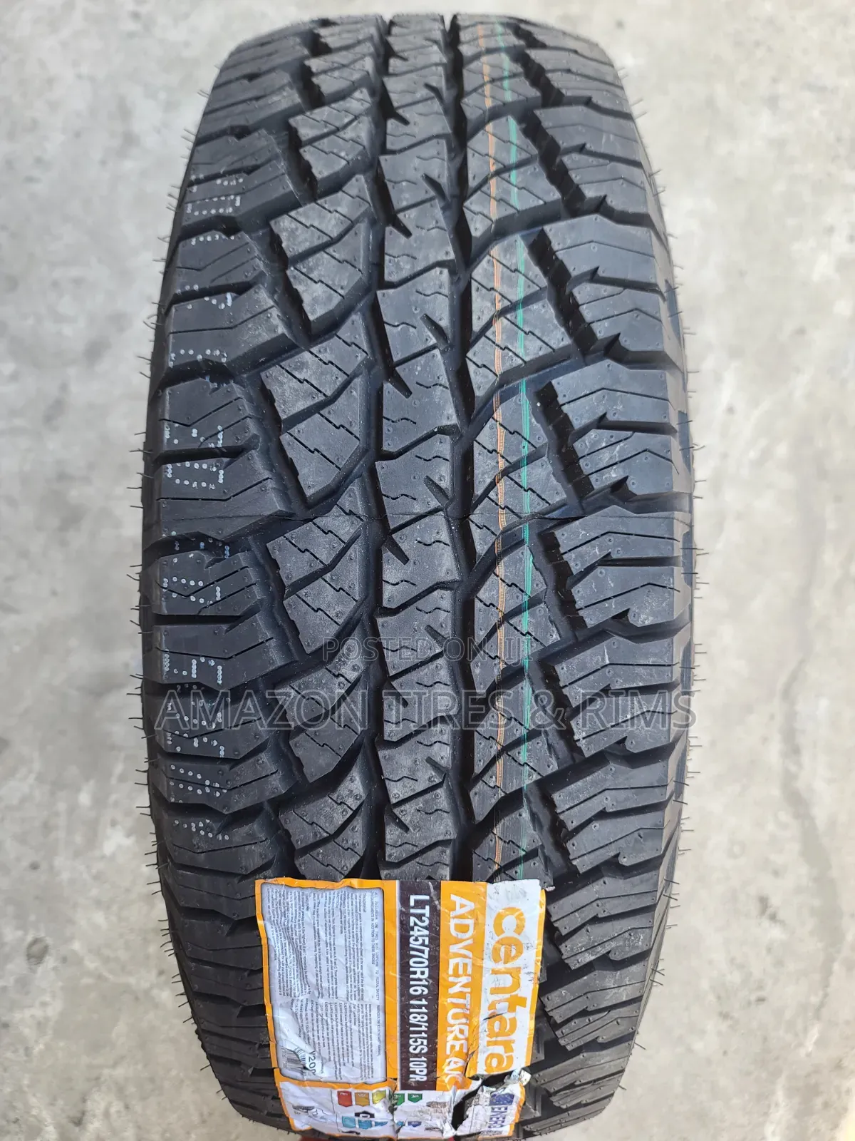 245/70 R16 Centara Tyres Adventure a/T -10pr All-Terrain