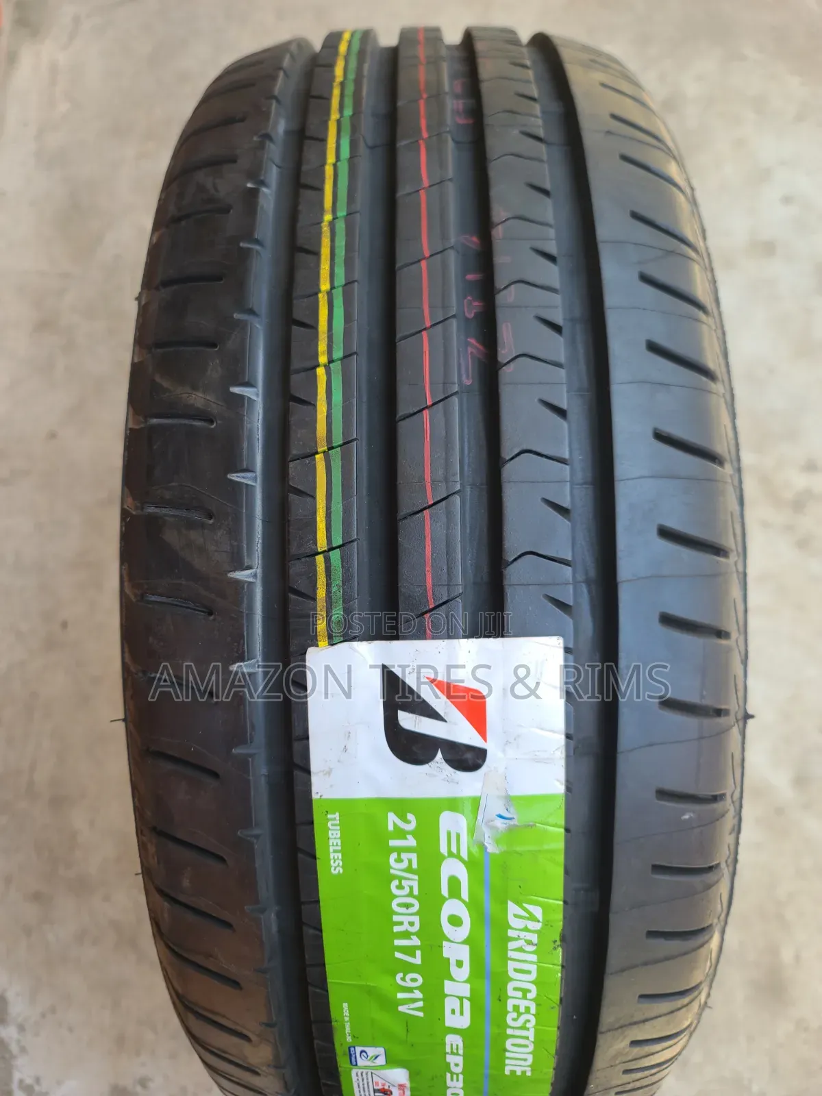 215/50r17 Bridgestone Tyres 91v Ecopia Ep300