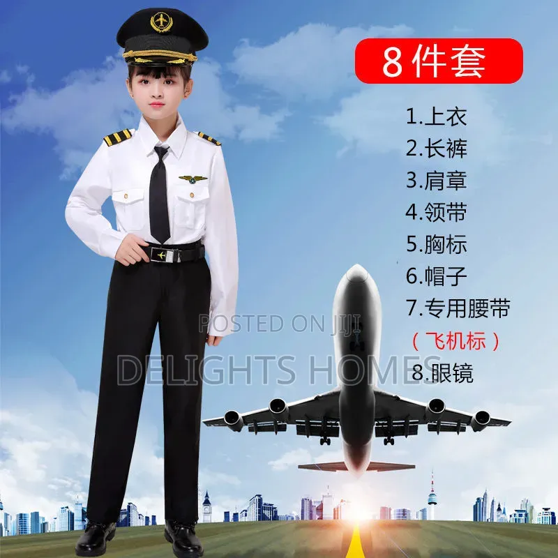 Professional Children's Pilot Costume_tt