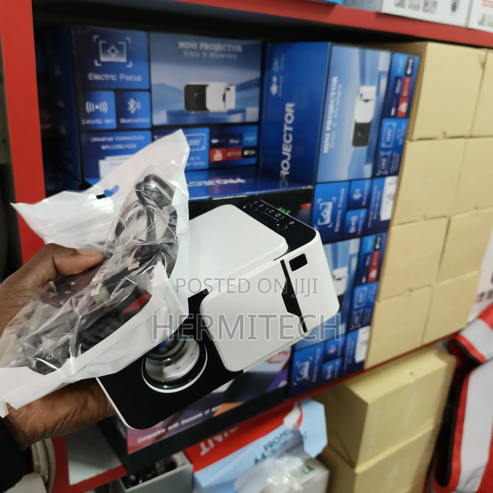T6 Home Theatre Projectors Resolution Wifi Bt Hdmi Usb Support