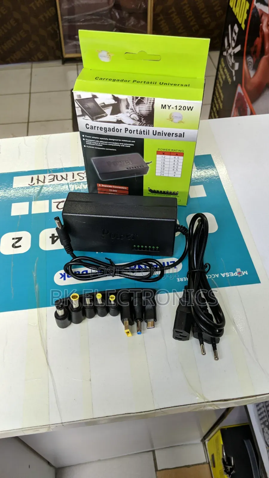 19v 4.5a 120w Original Notebook Power Adapter With Type C Universal