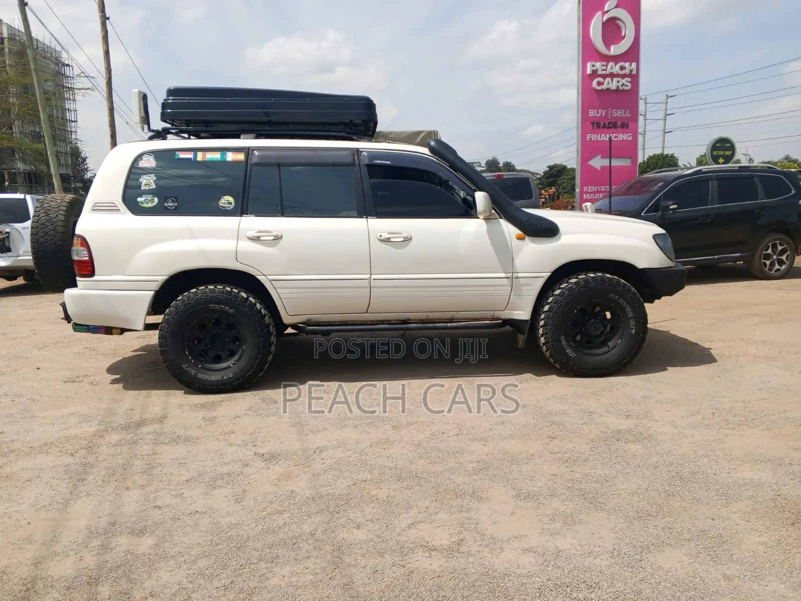 Toyota Land Cruiser Prado 2000 White