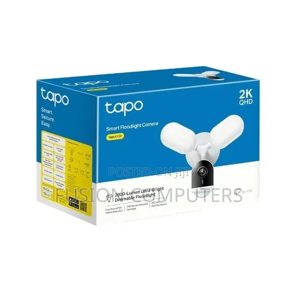TP-Link Tapo C720 Smart Floodlight Camera Tl-Tapo C720