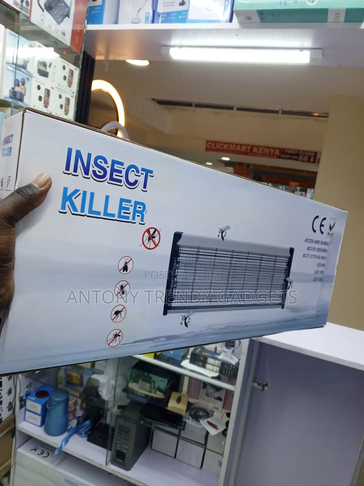 Electric Mosquito Killer With Uv Light And Safety Guard