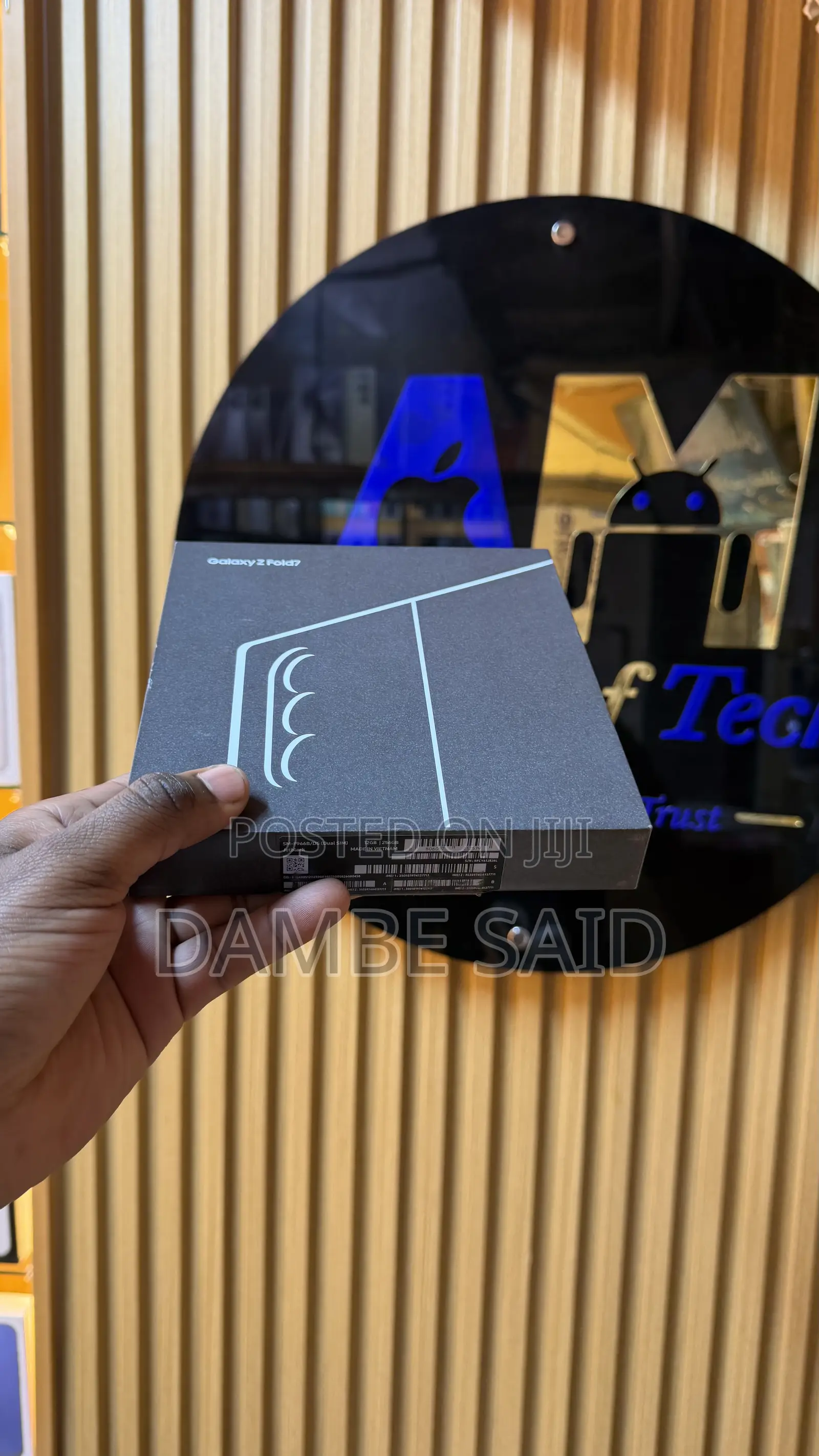 New Samsung Galaxy Z Fold7 256 GB Black