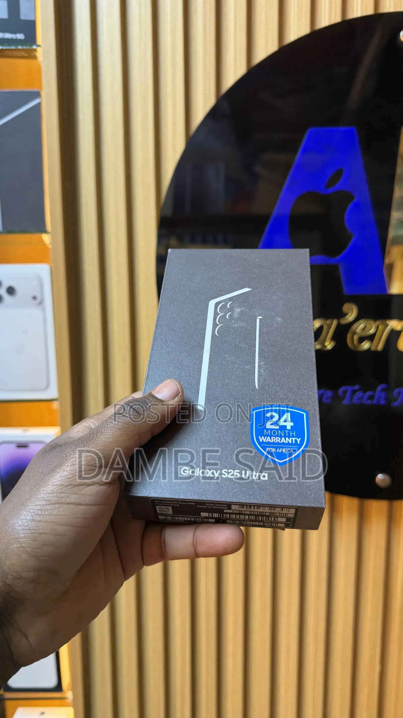 New Samsung Galaxy S25 Ultra 256 GB Black