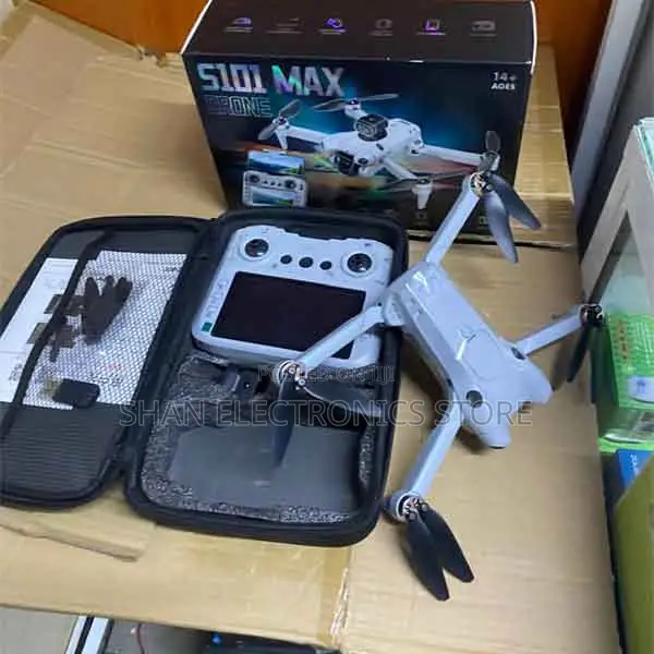 Long Flight Time S101 Drone Dual Cam Laser Obstacle Avoidance