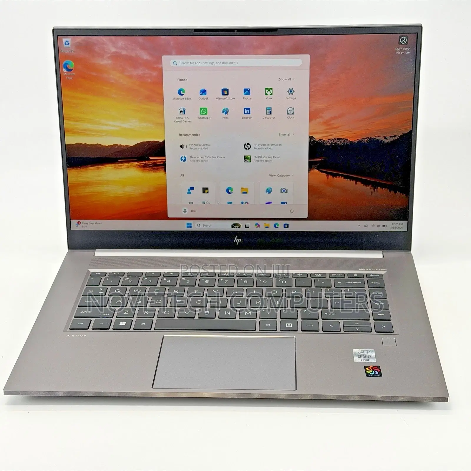 Laptop HP ZBook Create G7 32GB Intel Core i7 SSD 512GB