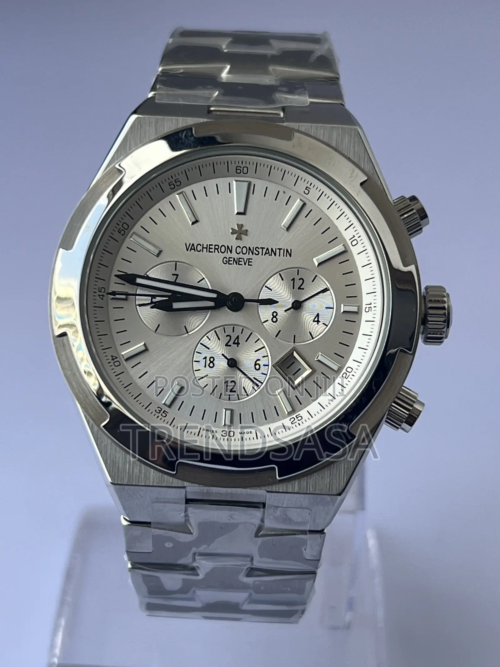 Vacheron Constantine Overseas Chronograph Stainless Steel Watch