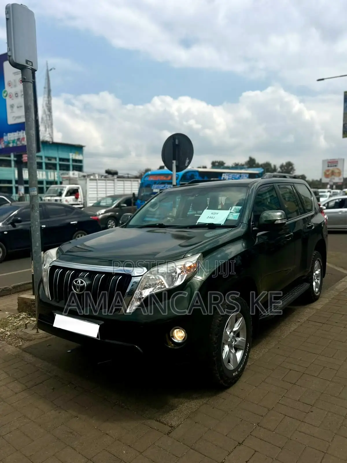 Toyota Land Cruiser Prado 3.0 D-4D (190 Hp) 2014 Green