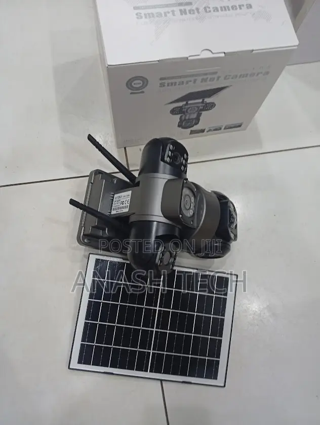 Vts28 Triple Lens Solar Security Camera 4g Wifi PTZ Outdoor CCTV