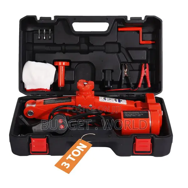 3t 3000 Kg 12v Electric Car Scissor Jack