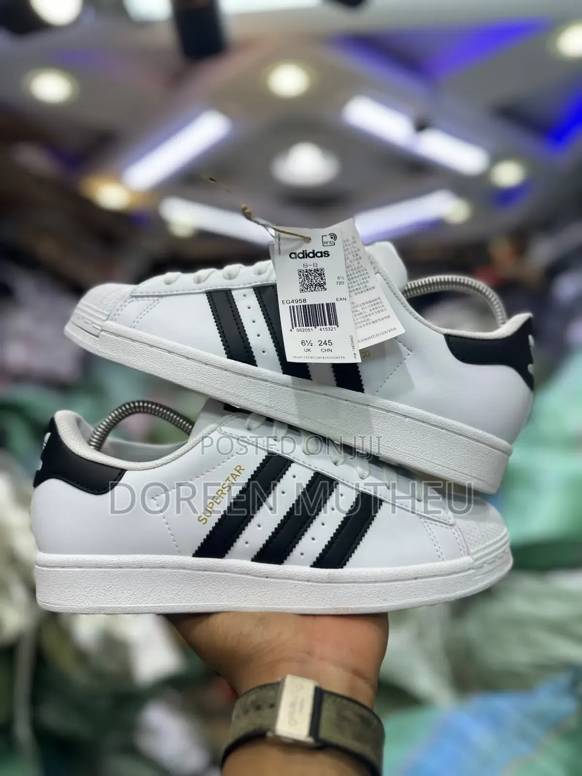 Adidas Superstar Og Sneakers - Classic Shell Toe Casual Shoes