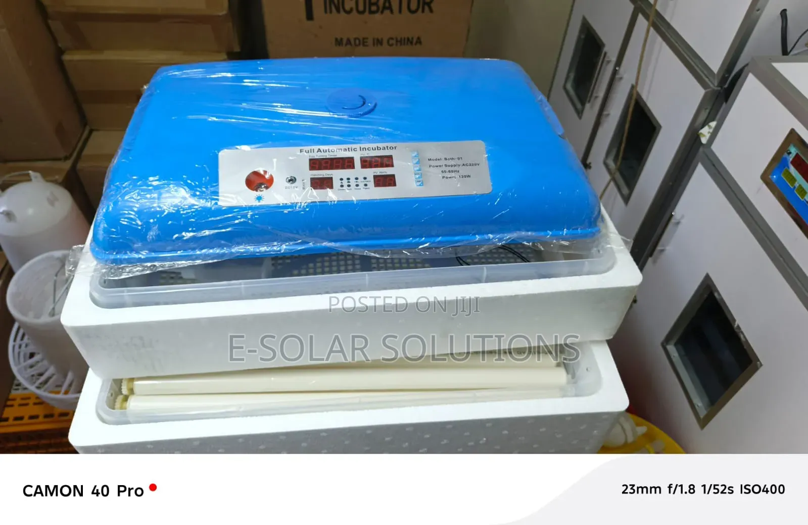 140 Eggs Incubator