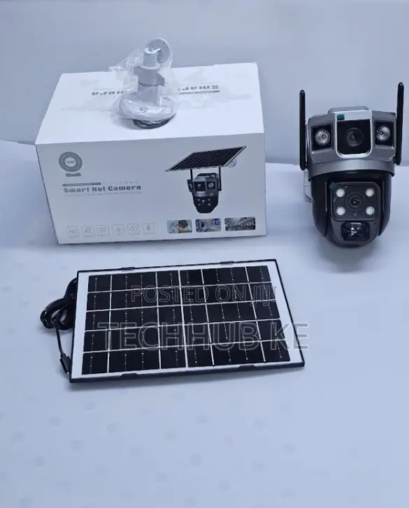 4g Dual Lens Solar CCTV Camera V380 With Sim Card Phone Monitoring
