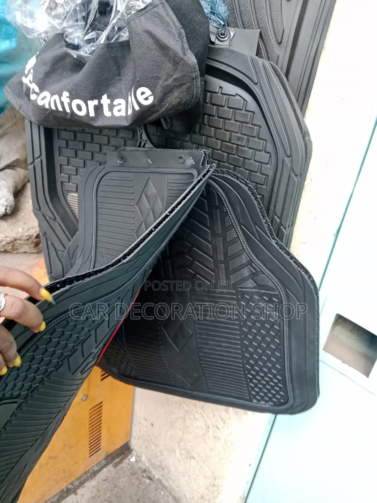 Car Interior Audi Branded Rubber Mats 5pc