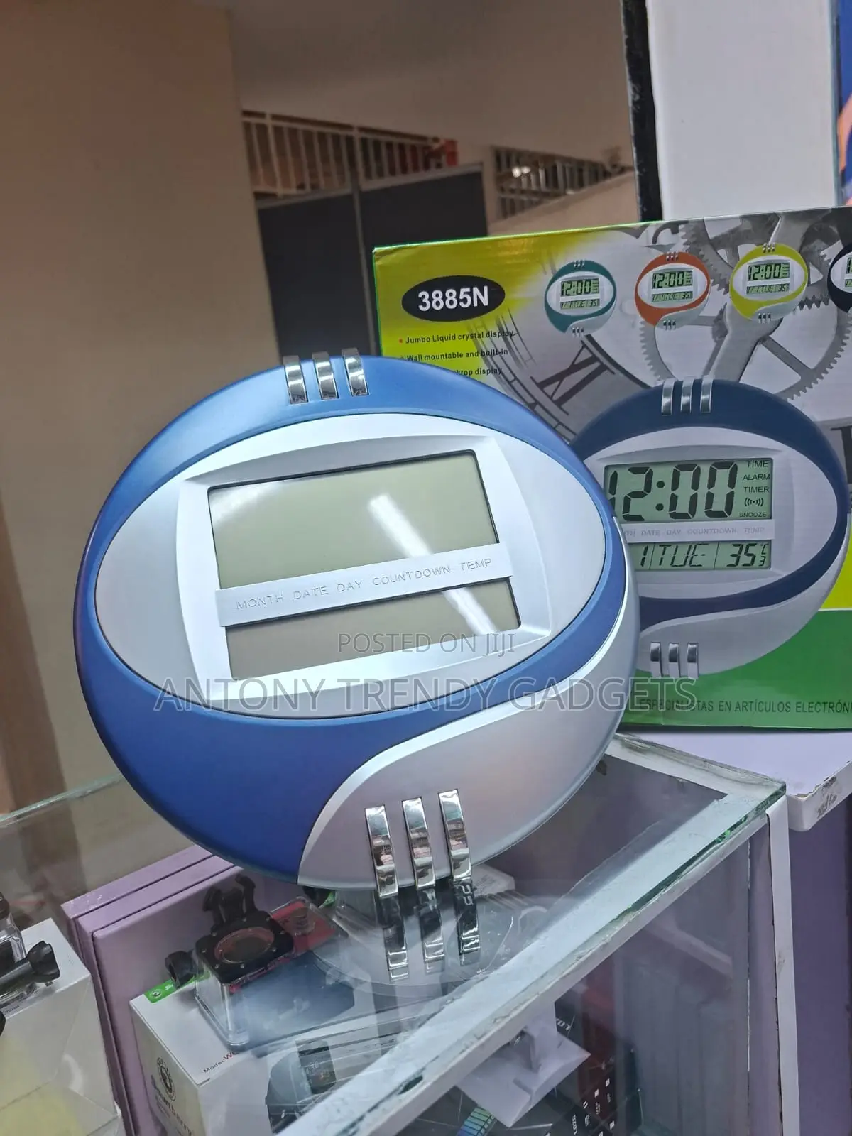 Kadio 3885n Multifunction Digital Clock for Home Office