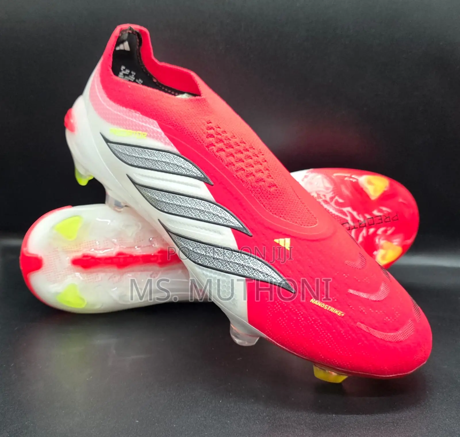 Predator Elite Firm Ground Football Laceless Boots 40-45
