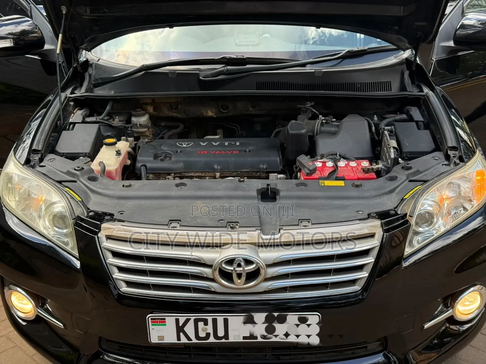 Toyota Vanguard 2012 Black