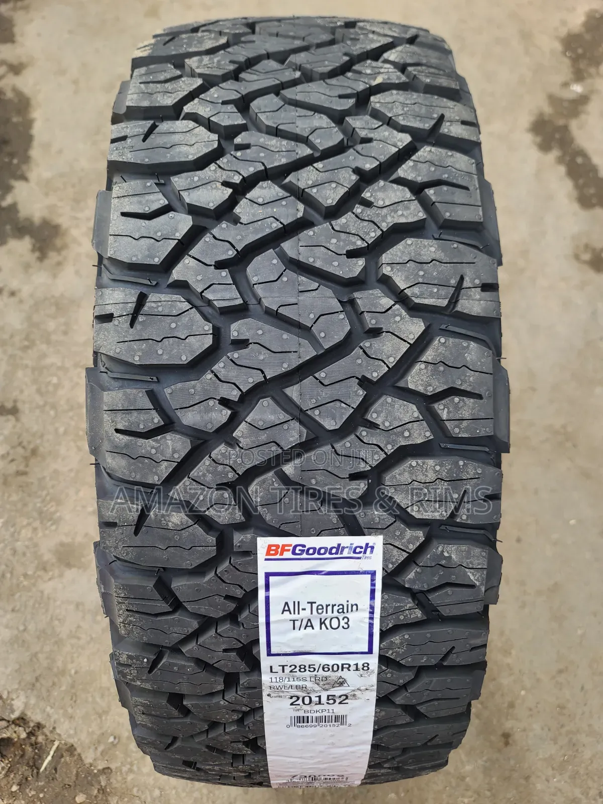 285/60 R18 Bf Goodrich Tyres a/T- All-Terrain