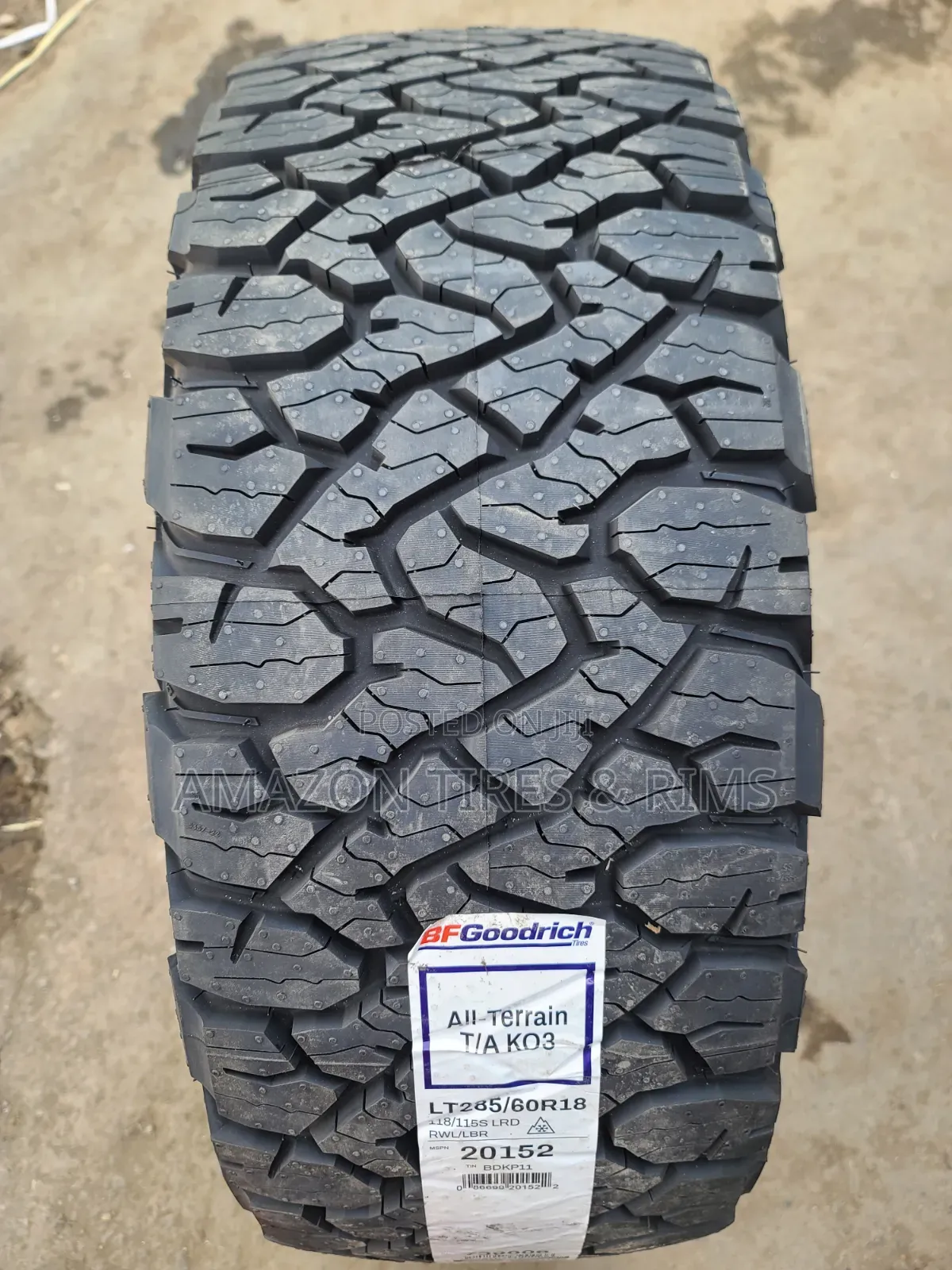 285/60 R18 Bf Goodrich Tyres a/T- All-Terrain